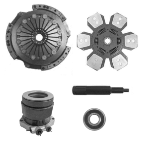 2755 John Deere Tractor  12-7/8"Single Stage Clutch Kit Assembly With 6 Pad Disc With 3 Port Release Bearing with Carrier